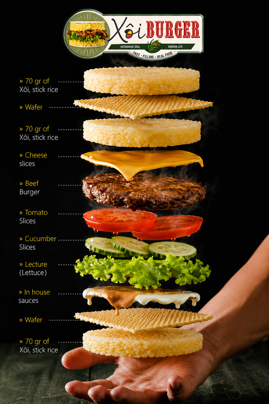 Trio Xoi Burger