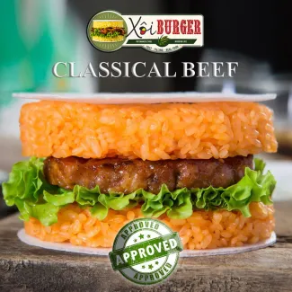 Beef Xoi Burger
