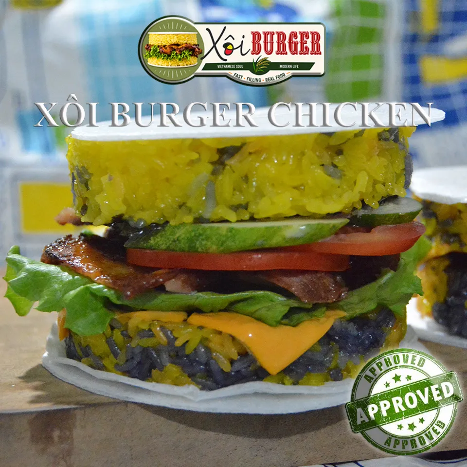 Xoi Burger Chicken